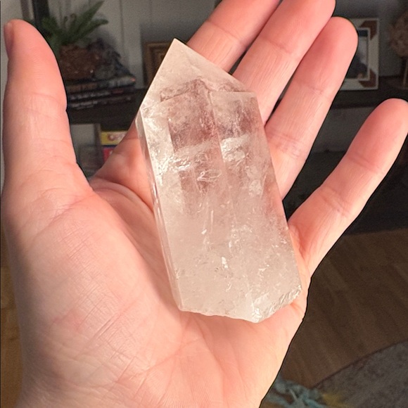 Clear Quartz Crystal Point - Picture 2 of 5